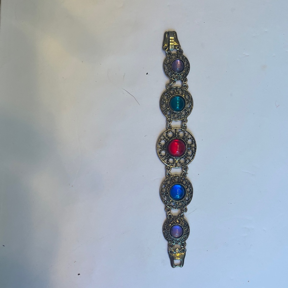Multi Color Stone Bracelet